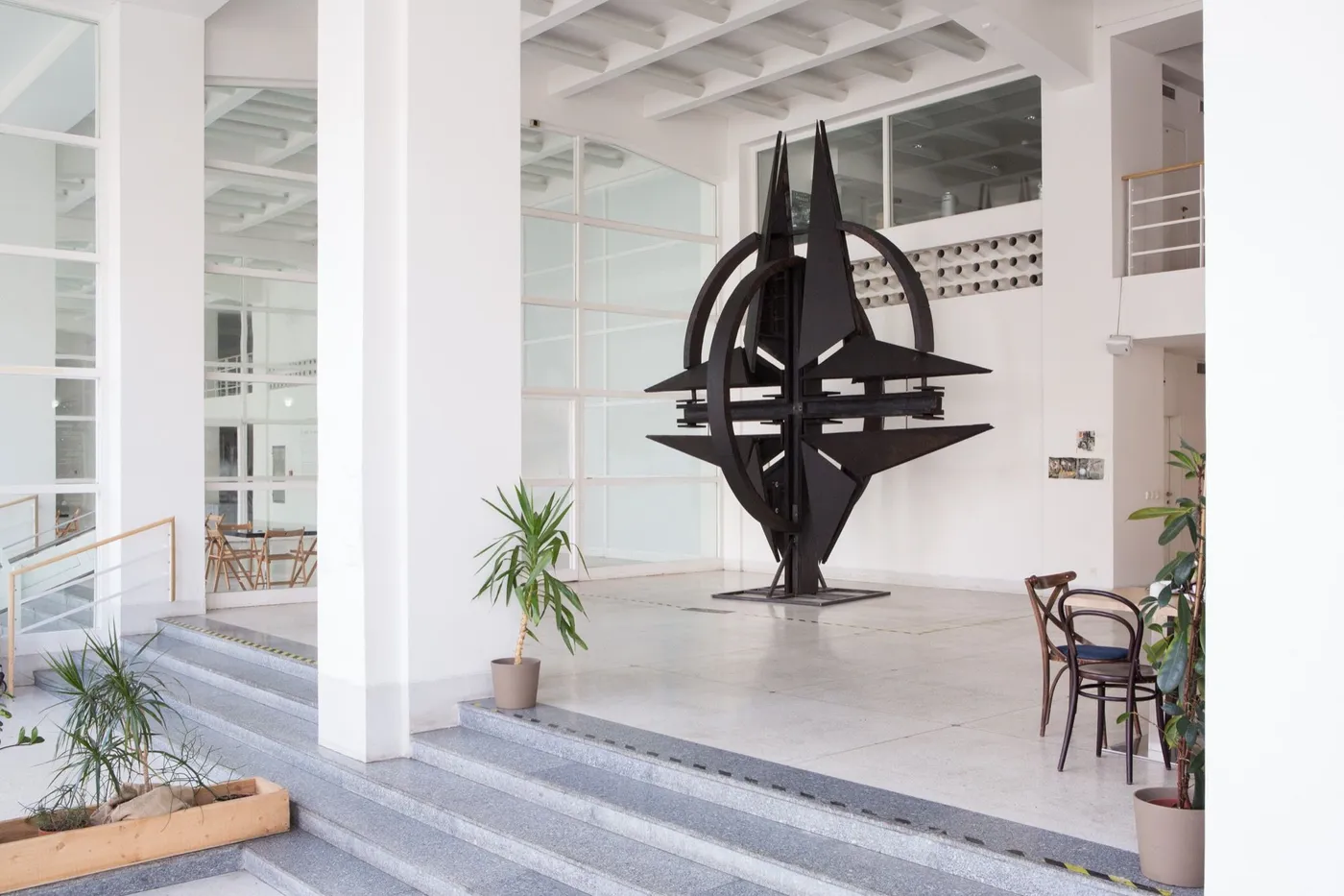 Installation in the National Gallery in Prague