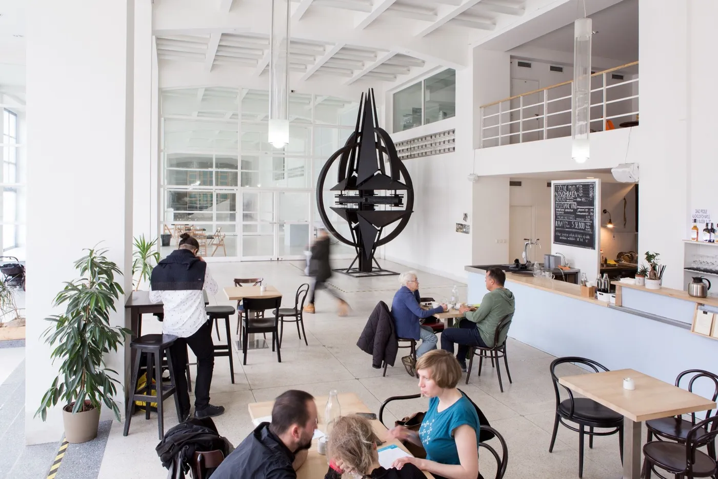 Installation in the National Gallery in Prague